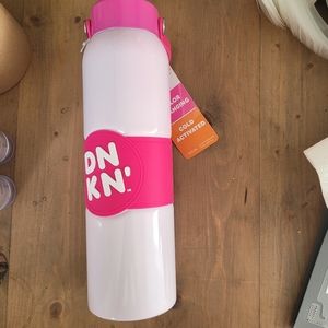 Dunkin color changing ss bottle